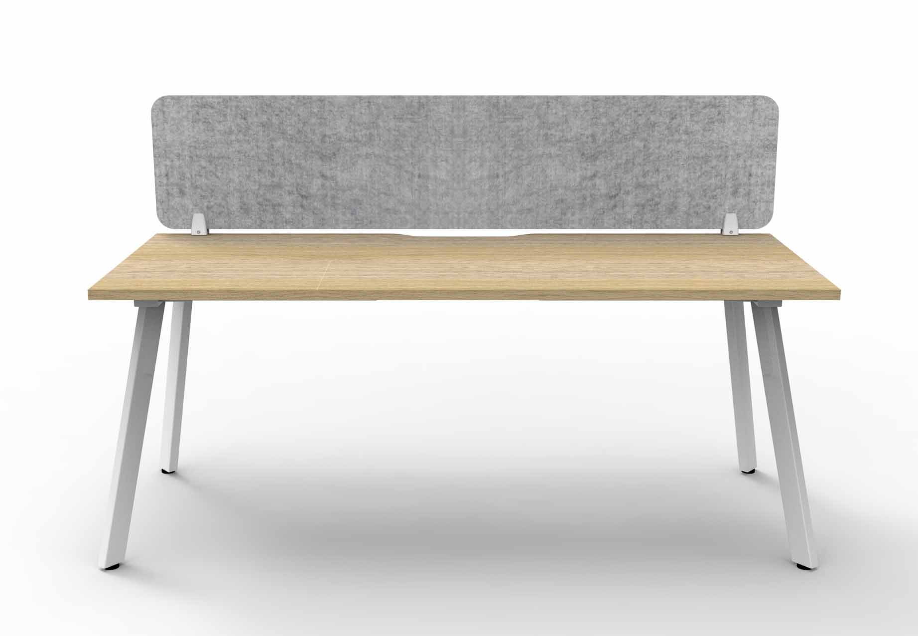 Eternity 1 Person Single Sided Workstation - with Eco Screen